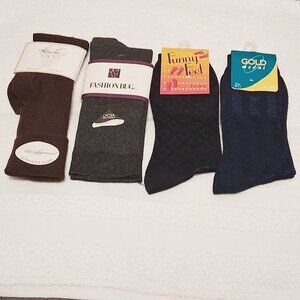 Fashion Socks From Fashion Bug, Gold Medal, Kathie Lee, Funny Feet Made in USA